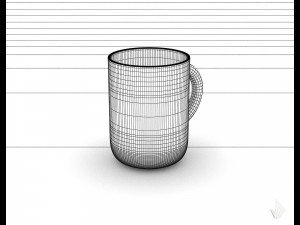 print cup---003 Model Cetak 3D