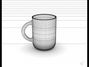 print cup---003 Model Cetak 3D