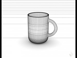 print cup---003 Model Cetak 3D