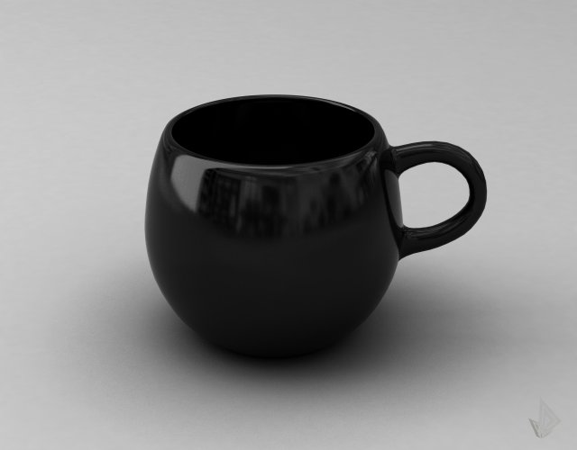 print cup---004 Modelo de impresión 3D .c4d .max .obj .3ds .fbx .stl .blend 