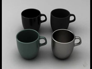 чашка с принтом --- 006 3D Принт Модель