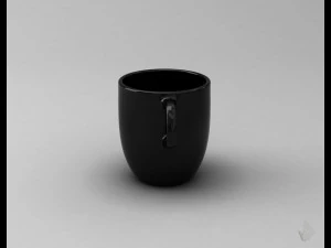 чашка с принтом --- 006 3D Принт Модель