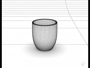 чашка с принтом --- 006 3D Принт Модель