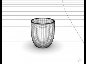 чашка с принтом --- 006 3D Принт Модель