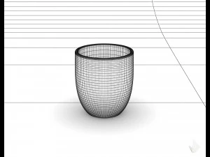 чашка с принтом --- 006 3D Принт Модель
