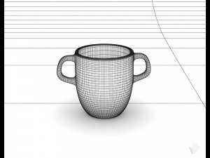 print cup---007 3D-printmodel