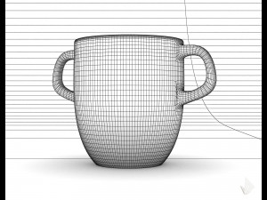 print cup---007 3D-printmodel