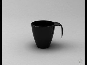 print cup---009 Modèles 3D en vedette