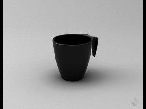 print cup---009 Modèles 3D en vedette