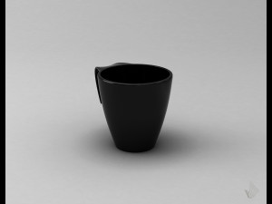 print cup---009 Modèles 3D en vedette