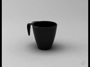 print cup---009 Modèles 3D en vedette