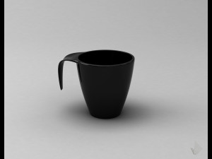 print cup---009 Modèles 3D en vedette