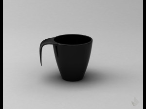 print cup---009 Modèles 3D en vedette