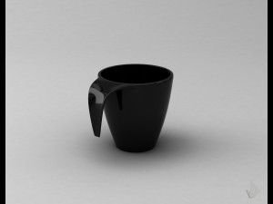 print cup---009 Modèles 3D en vedette