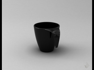 print cup---009 Modèles 3D en vedette