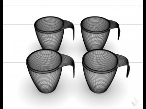 print cup---009 Modèles 3D en vedette