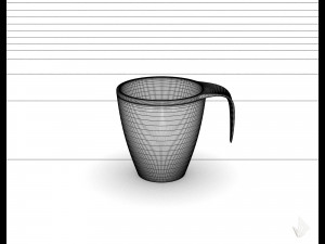 print cup---009 Modèles 3D en vedette