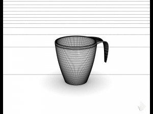 print cup---009 Modèles 3D en vedette