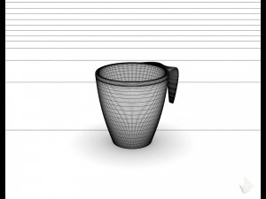 print cup---009 Modèles 3D en vedette