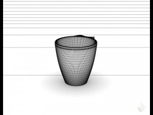 print cup---009 Modèles 3D en vedette