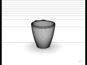 print cup---009 Modèles 3D en vedette