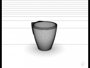 print cup---009 Modèles 3D en vedette