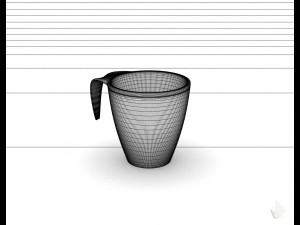 print cup---009 Modèles 3D en vedette