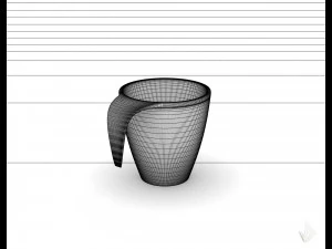 copo de impress&atilde;o --- 009 Modelo de Impressão 3D