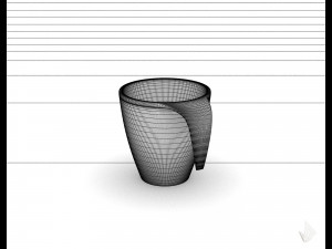print cup---009 Modèles 3D en vedette