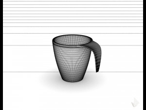 print cup---009 Modèles 3D en vedette