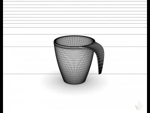 copo de impress&atilde;o --- 009 Modelo de Impressão 3D
