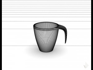 print cup---009 Modèles 3D en vedette