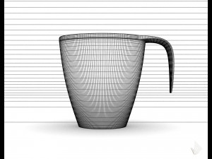 print cup---009 Modèles 3D en vedette