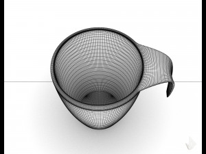 print cup---009 Modèles 3D en vedette