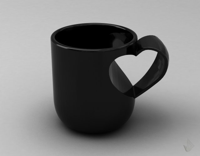 print cup---010 3D Druckmodell .c4d .max .obj .3ds .fbx .stl .blend 