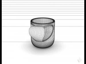 print cup---010 3D Print Model