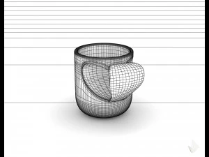 print cup---010 3D Print Model