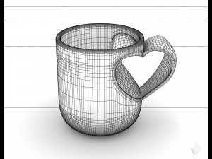 print cups--collection 001-010 3D 프린트 모델