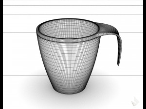 print cups--collection 001-010 3D 프린트 모델