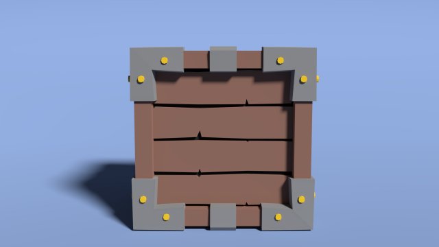 box of wood 3D Model .c4d .max .obj .3ds .fbx .stl .blend 