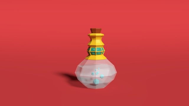potion fantasy Modelo 3D .c4d .max .obj .3ds .fbx .stl .blend 