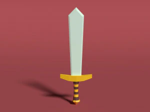 sword basic game 3D Model