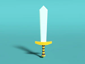 sword basic game 3D Model