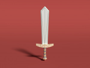 sword basic game 3D Model