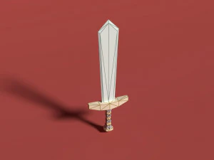 sword basic game 3D Model