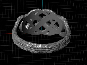 Infinity ring 3Dプリントモデル