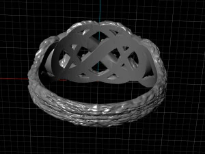 Infinity ring 3D Print Model