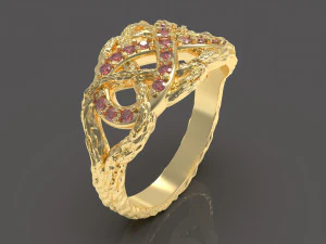 Oneindige ring 3D printmodel