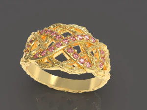 Infinity ring 3D Print Model