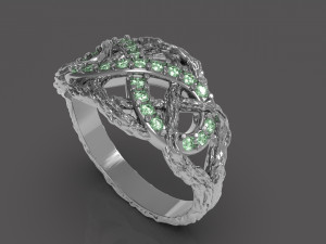 Infinity ring 3Dプリントモデル